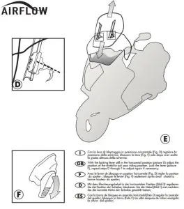 Givi AF4105 Kawasaki Versys 650-1000 Ön Cam