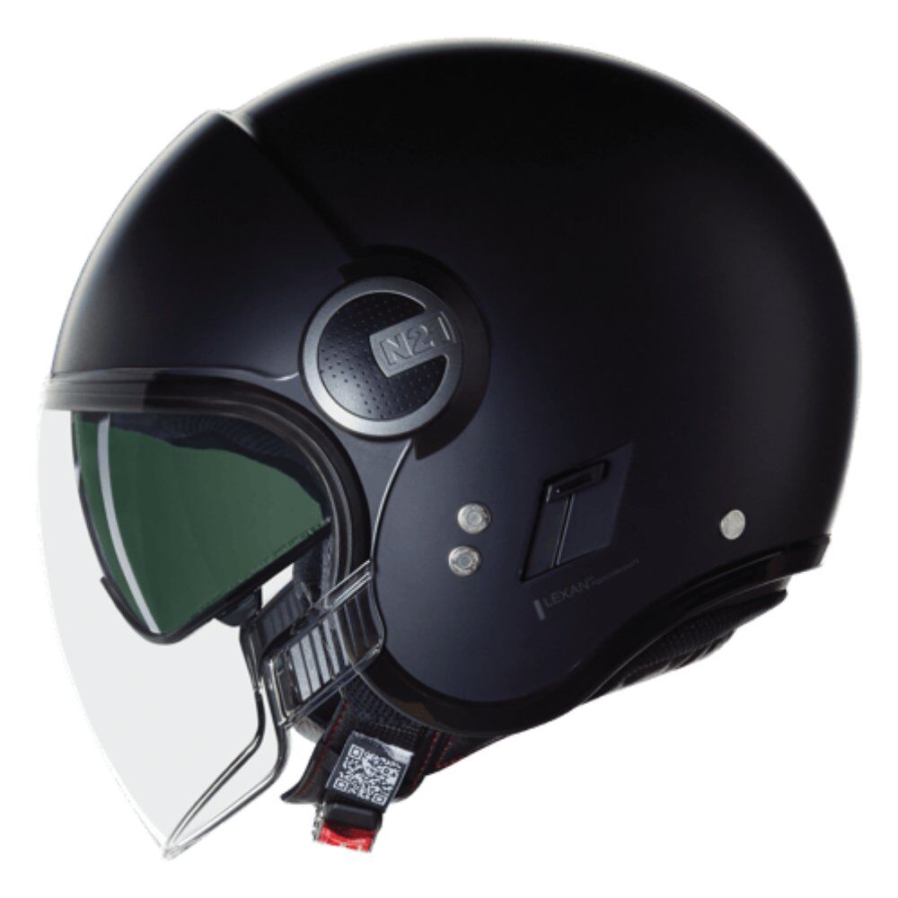 N2OR1　N2BK1 Nolan N21 Visor 06 Classico 302 Vizörlü Açık Kask Mat Siyah