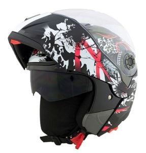 VEXO SR-X Çene Açılır Kask Blackflash