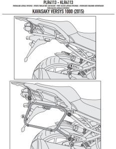 Givi PLR4113 Kawasaki Versys 1000 (15) Yan Çanta Demiri
