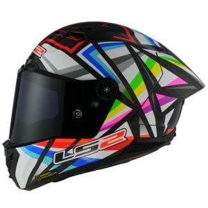 LS2 Thunder Karbon Gp Aero Flash Siyah Kask
