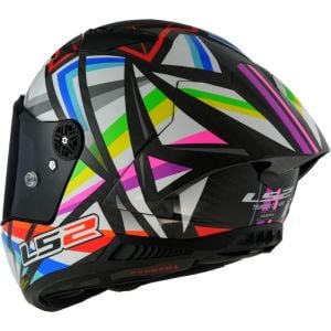 LS2 Thunder Karbon Gp Aero Flash Siyah Kask