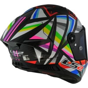 LS2 Thunder Karbon Gp Aero Flash Siyah Kask