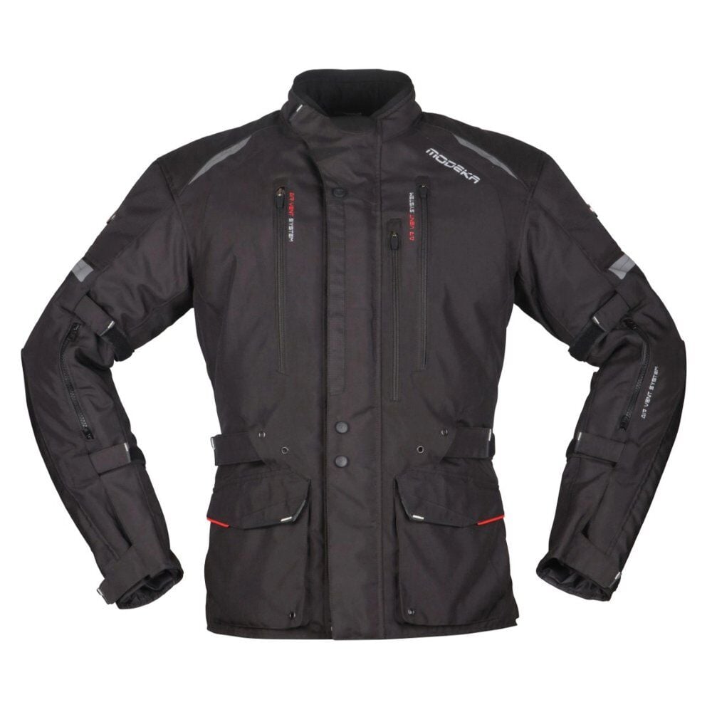Modeka Striker II Waterproof Ceket Siyah