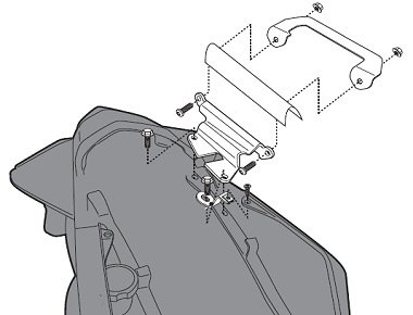 Givi 267Kit Honda Vfr 1200 F Yan Çanta Demiri Bağ. Kiti