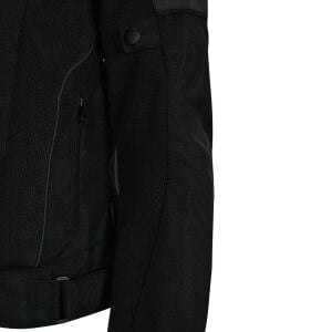 NukroWear City Yazlık Fileli Kadın Mont Siyah