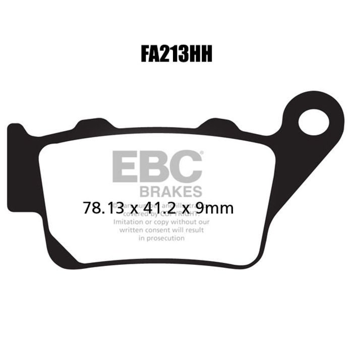 EBC FA213HH Double H Sinter Fren Balatası