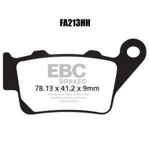 EBC FA213HH Double H Sinter Fren Balatası