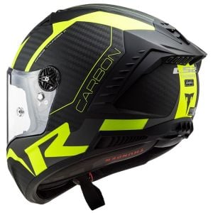 LS2 Thunder Karbon Racing 1 Mat Neon Sarı Kask