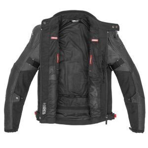 Spidi Vent Pro H2Out Deri Ceket Siyah