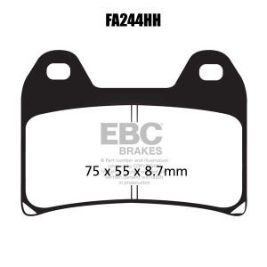 EBC FA244HH Double H Sinter Fren Balatası