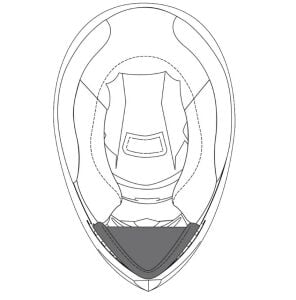 Agv K3 Sv Kask Çene Pedi