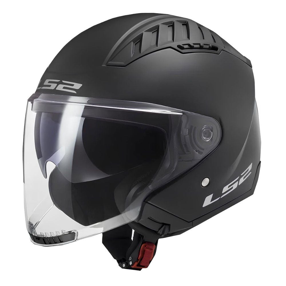 LS2 Copter 2 Kask Mat Siyah