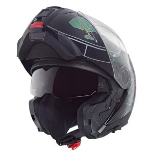 Schuberth C5 Çene Açılır Kask Globe Green 57-M