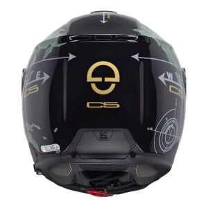Schuberth C5 Çene Açılır Kask Globe Green