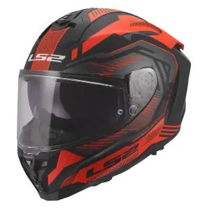 LS2 Challenger 2 Kapalı Kask Dravix Mat Kırmızı
