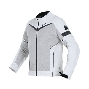 NukroWear City Yazlık Fileli Mont Gri