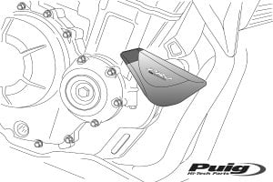 Puig 3181N Kawasaki ZX-6R Koruma Takozu