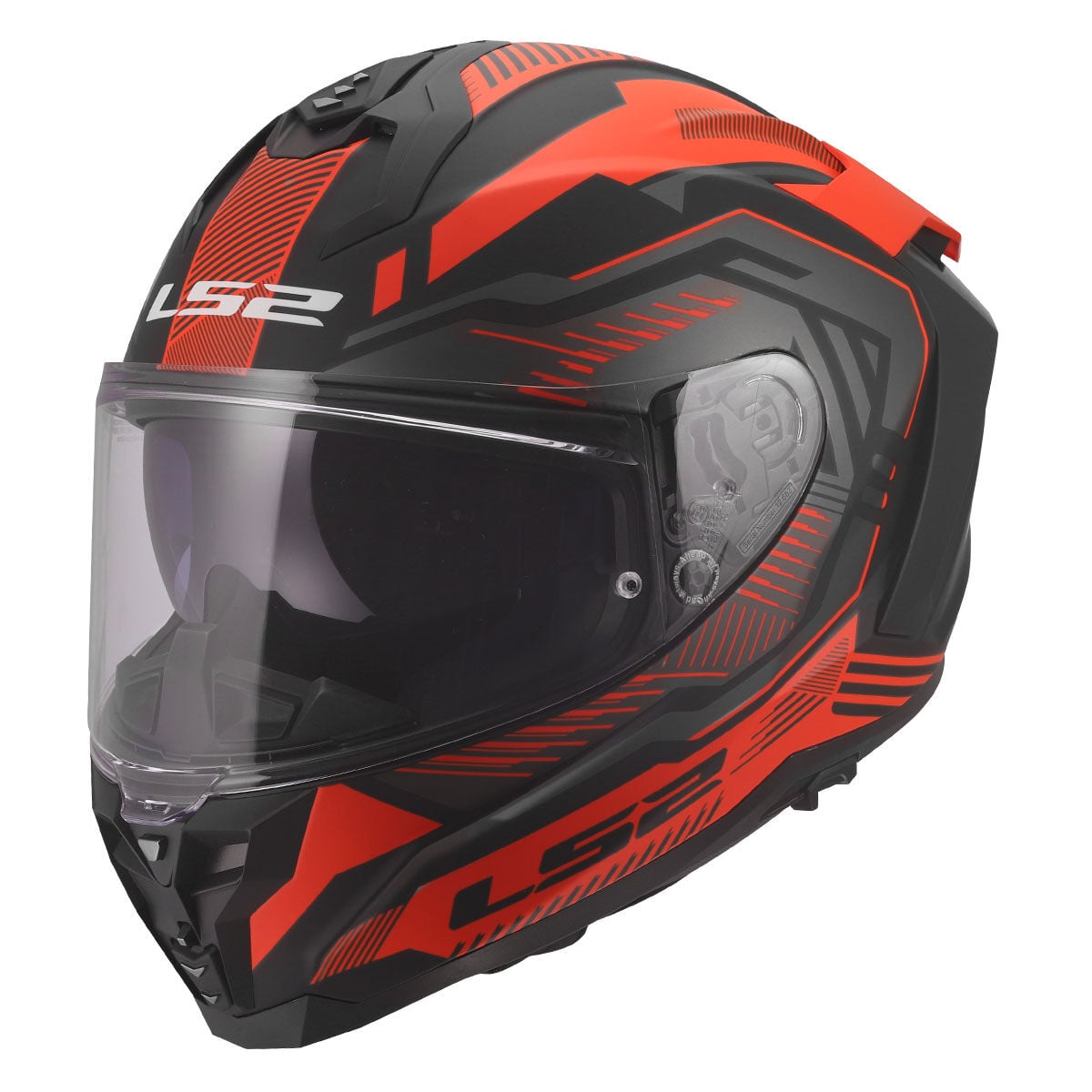 LS2 Challenger 2 Dravix Mat Kırmızı Kask
