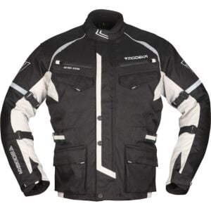 Modeka Tarex Waterproof Ceket Siyah Gri