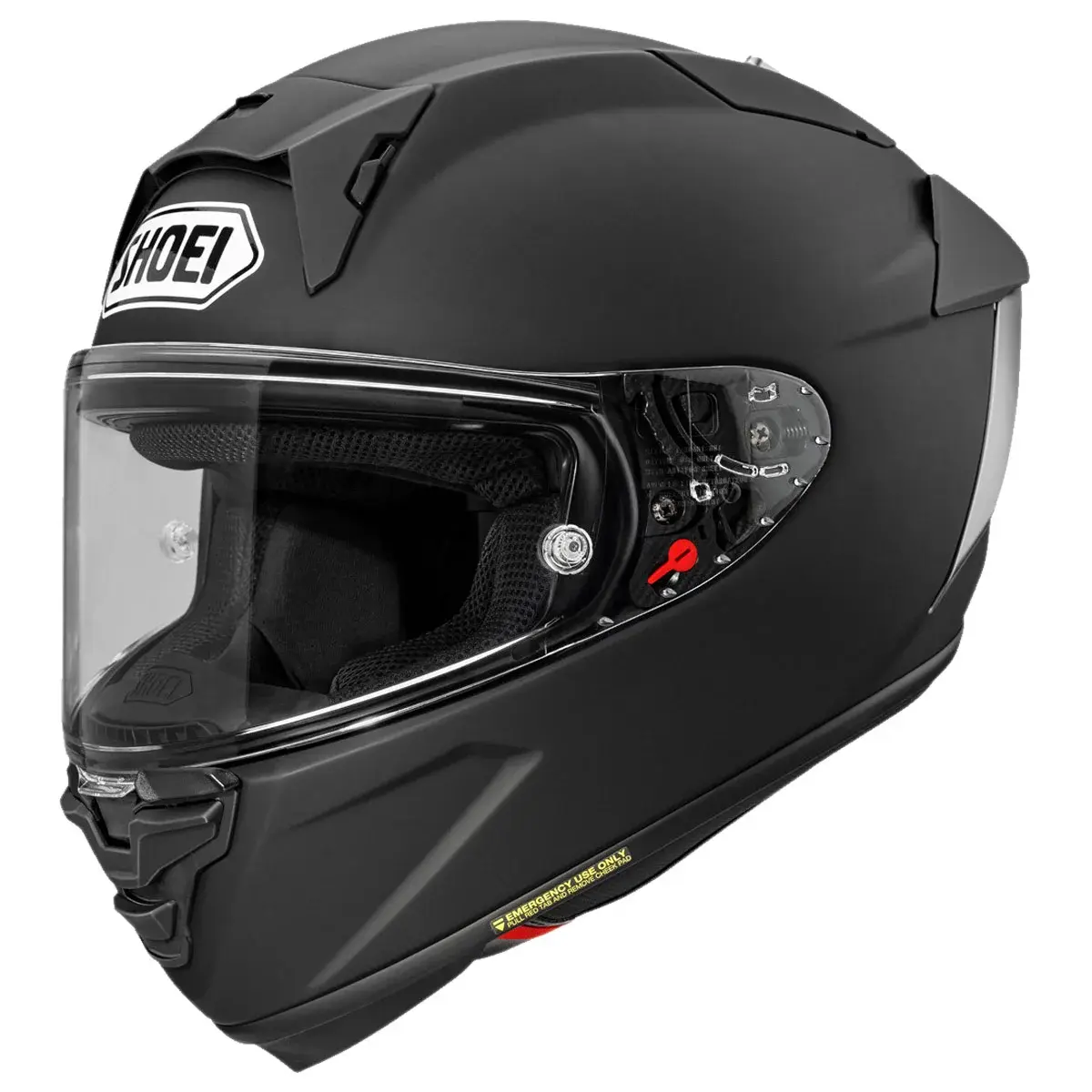 SHOEI X-Spirit Pro Kapalı Kask Mat Siyah SHOEI X-Spirit Pro Kask Mat Siyah L