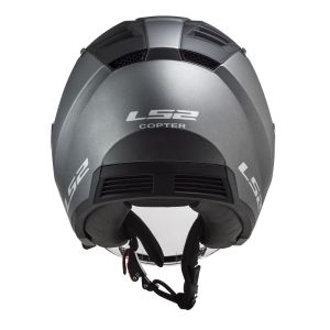 LS2 Copter 2 Kask Mat Titanium