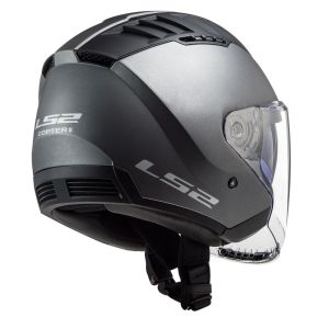 LS2 Copter 2 Kask Mat Titanium