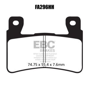 EBC FA296HH Double H Sinter Fren Balatası