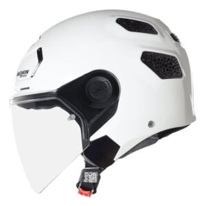 Nolan N30-4 T Classico 305 Camlı Açık Kask Metal Beyaz