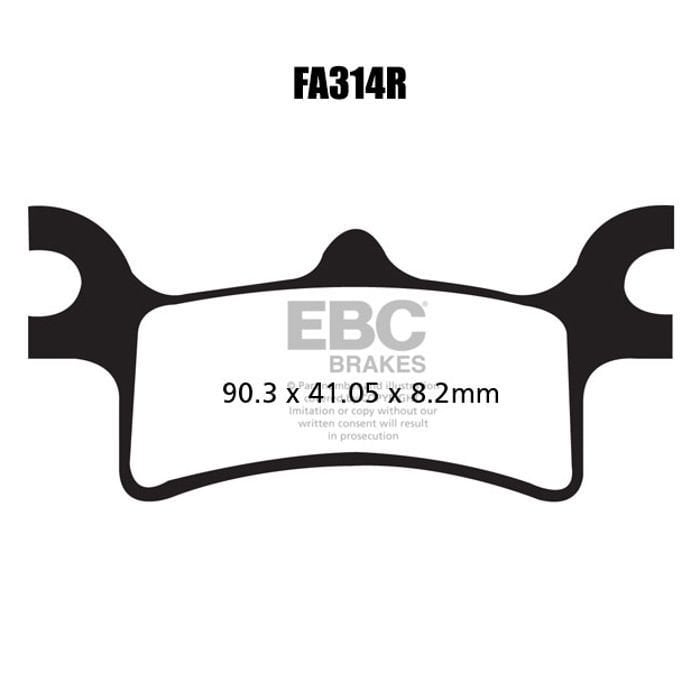 EBC FA314R Motosiklet Disk Ve Balata Seti