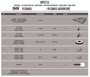 Givi RP5112 Bmw R1200GS - R1200GS Adv. - R1200R  Karter Koruma