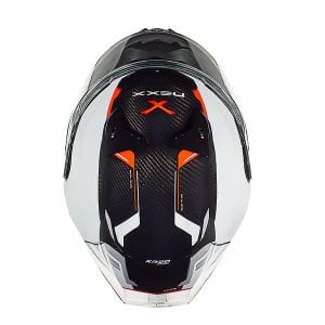 Nexx X.R3R Karbon Kask Beyaz Kırmızı
