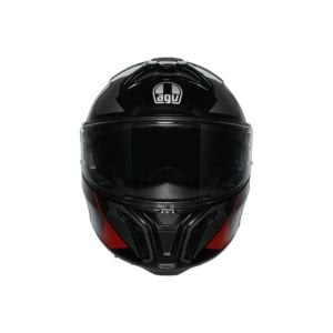 AGV TourModular Kask E2206 Multi Mplk Perception Siyah Kırmızı