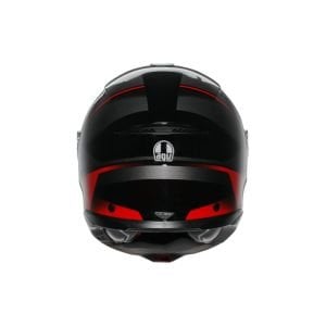 AGV TourModular Kask E2206 Multi Mplk Perception Siyah Kırmızı