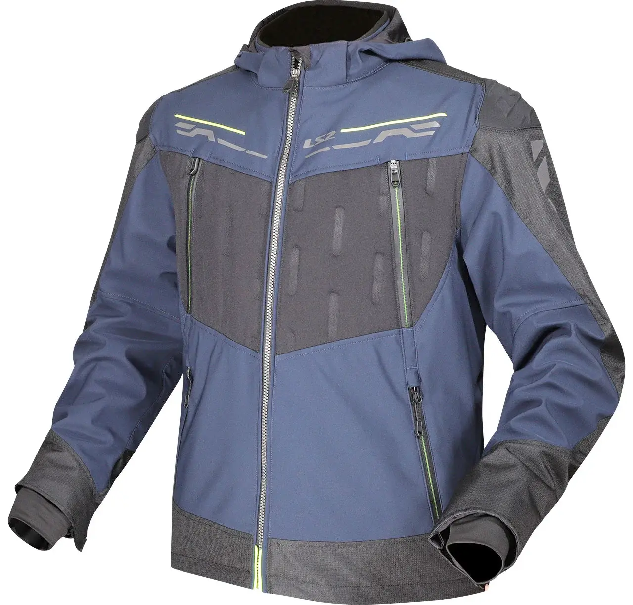 LS2 Zırconium Evo Mont Mavi Siyah Neon Sarı LS2 Zırconıum Evo Mont Mavi Siyah Neon Sarı 2XL