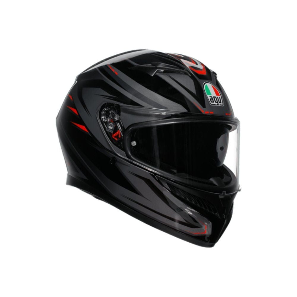 AGV K3 Kask Mplk Syht Siyah Kırmızı Configuration