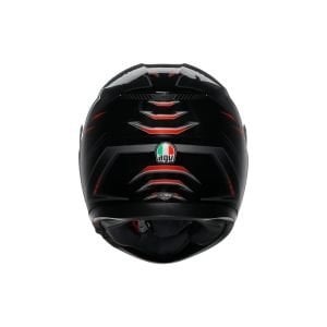 AGV K3 Kask Mplk Syht Siyah Kırmızı Configuration