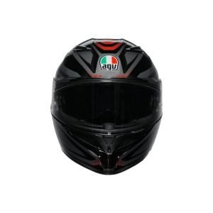 AGV K3 Kask Mplk Syht Siyah Kırmızı Configuration