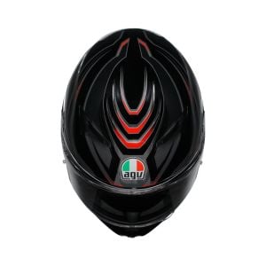 AGV K3 Kask Mplk Syht Siyah Kırmızı Configuration