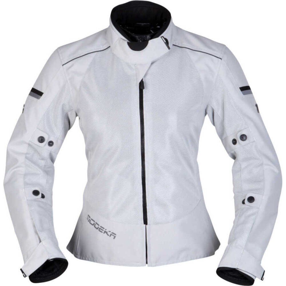 Modeka Veo Air Kadın Yazlık Ceket Açık Gri