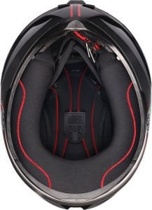 Agv K1 S Kask Lap Mat Siyah Gri Kırmızı