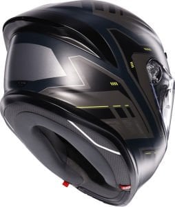 Agv K6 S Kask Enhance Mat Gri Sarı Fluo