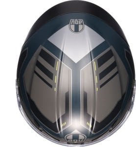 Agv K6 S Kask Enhance Mat Gri Sarı Fluo