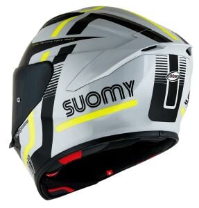 Suomy Track-1 Kask Ninety Seven Sarı Gri
