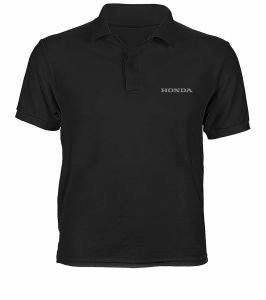 HONDA COLLECTION SİYAH POLO T-SHIRT HONDA LOGOLU S