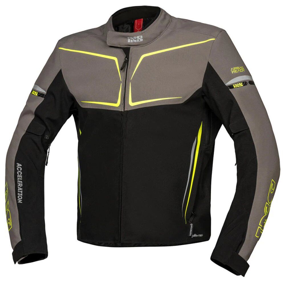 iXS TS-Pro ST+ Sport Mont Siyah Gri Sarı