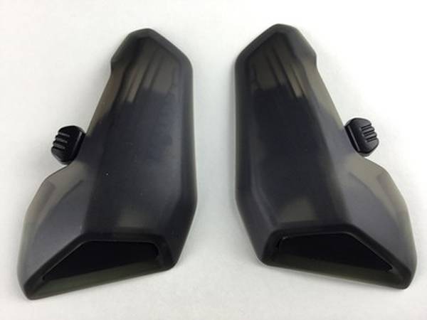 ARAI 55105729 QVF DUCT SET FROST TINT PLC BLK FOC
