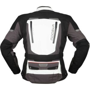 Modeka Viper Lt Waterproof Ceket Siyah Açık Gri