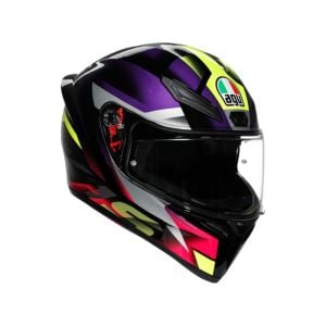 AGV K1 S Kask Fastlap Siyah Mor Pembe