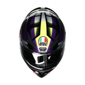 AGV K1 S Kask Fastlap Siyah Mor Pembe